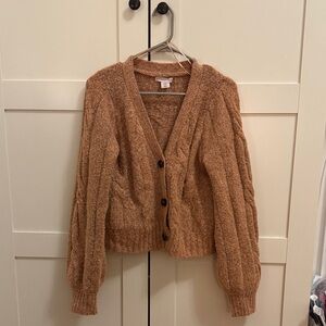 Cozy Tan/pinkish Women's Sweater